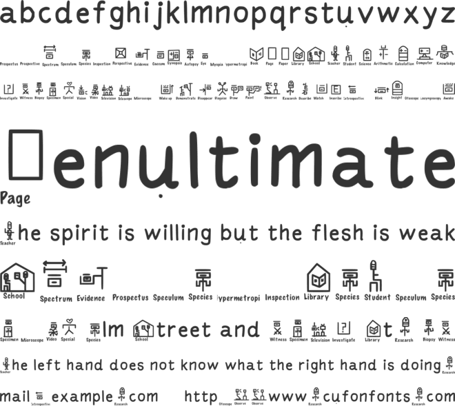 Mantrakshar Learn 04 font preview