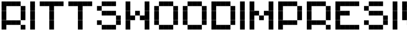 RittswoodImpresive Regular font