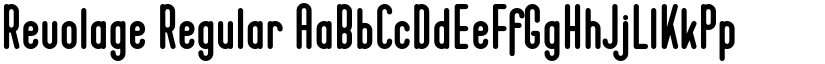 Revolage Regular font