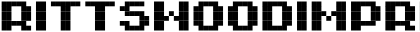 RittswoodImpresive Bold font