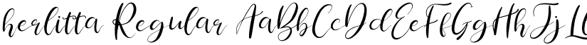 herlitta Regular font