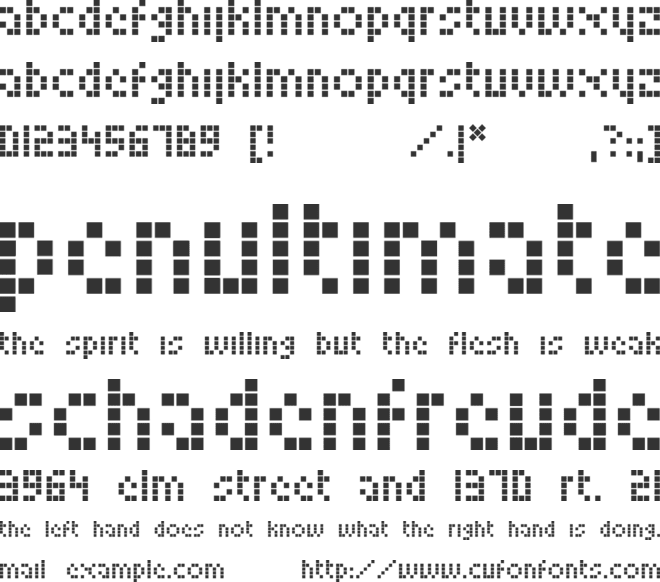 Looksky Font font preview