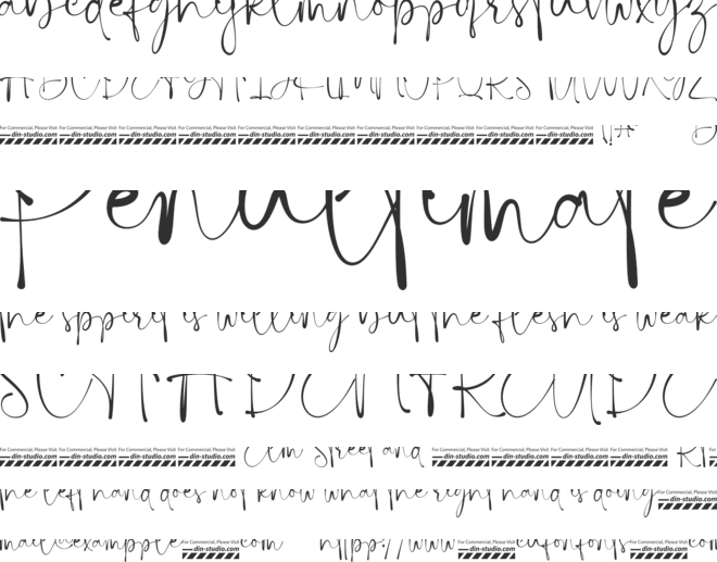 Blastine personal use font preview