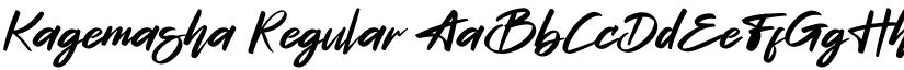 Kagemasha font download