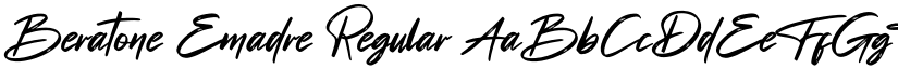 Beratone Emadre Regular font