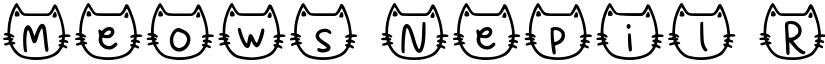 Meows Nepil Regular font