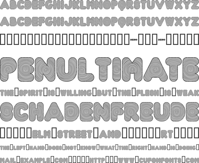 FT AcidTest font preview