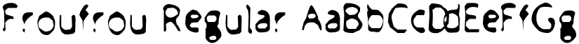 Froufrou Regular font