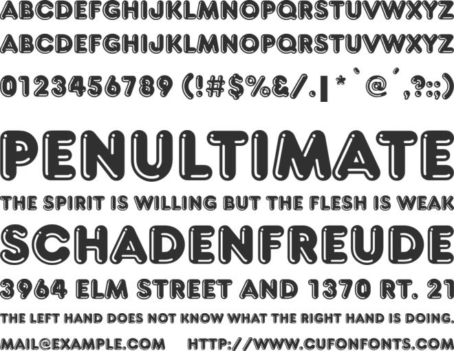 FrankfurterHigD font preview