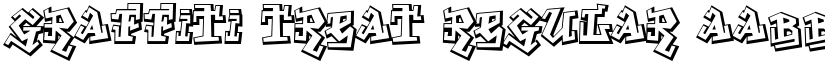 Graffiti Treat Regular font