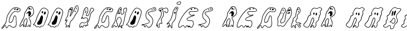 GroovyGhosties font download