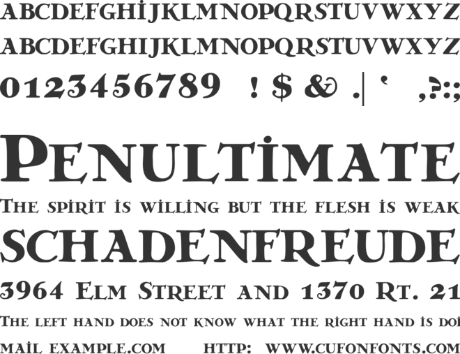 GrekoDeco font preview