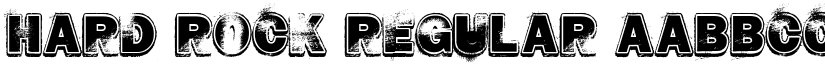 HARD ROCK Regular font