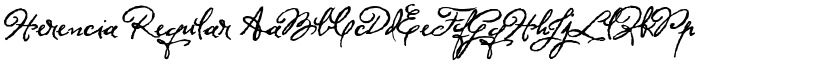 Herencia Regular font