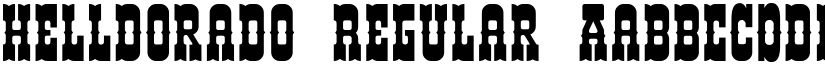 Helldorado font download