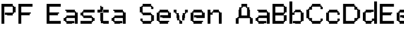 PF Easta Seven font