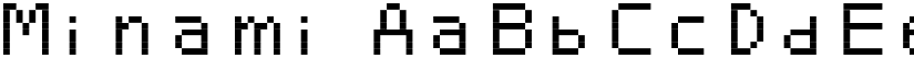 Minami font