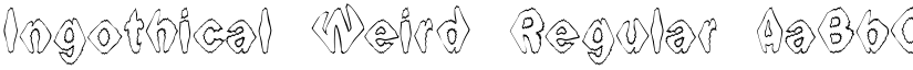 Ingothical Weird font download