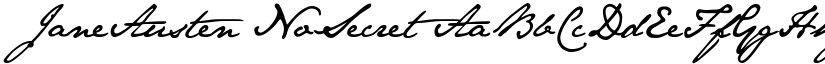 JaneAusten font download