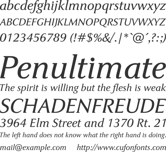 JaguarJC font preview