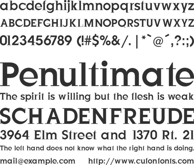 JustOldFashion font preview