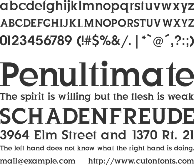 JustOldFashion font preview