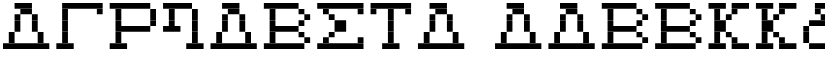 Alphabeta font
