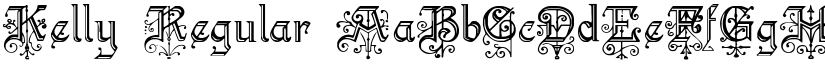 Kelly Regular font