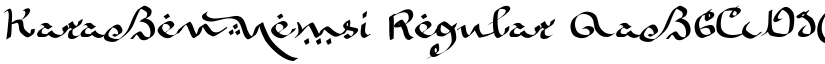 KaraBenNemsi font download