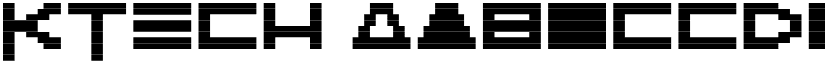 KTech font