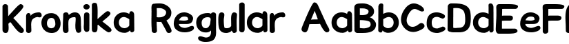 Kronika Regular font