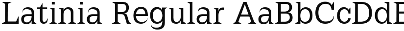 Latinia font download