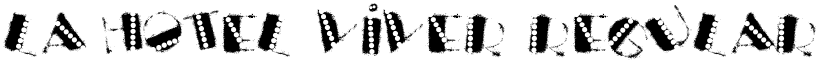 la hotel viver Regular font