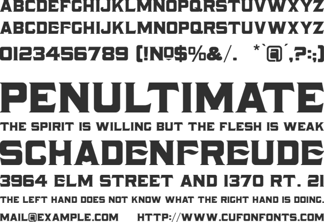 LHF Naylorville font preview