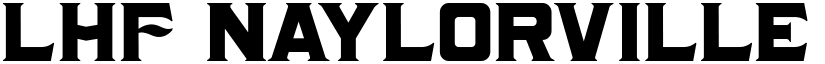 LHF Naylorville Regular font