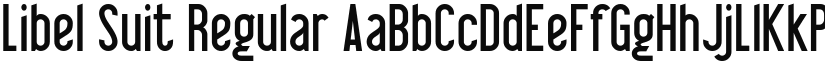 Libel Suit font download