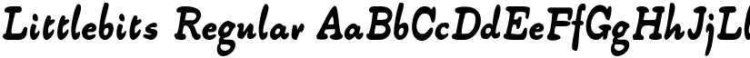 Littlebits Regular font