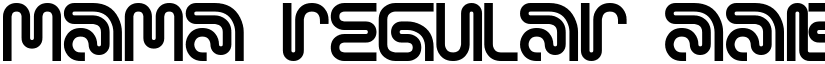 Mama font download