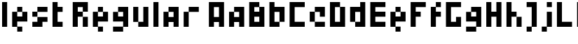lest Regular font