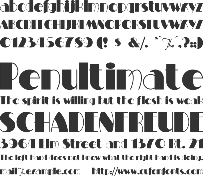 MiltonBurlesque font preview