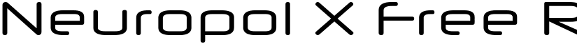 Neuropol X Free Regular font