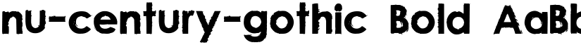 nu-century-gothic Bold font