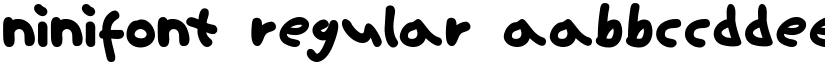 ninifont Regular font