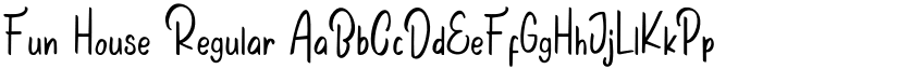 Fun House Regular font