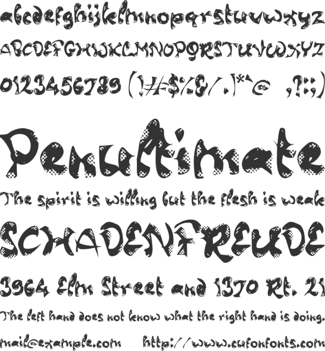 b Biological Diversity font preview