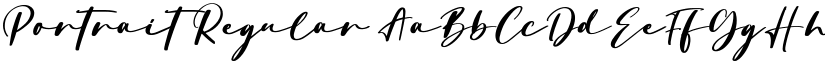 Portrait font download