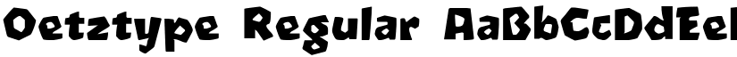 Oetztype font download