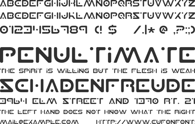 PCLifePlanetS font preview