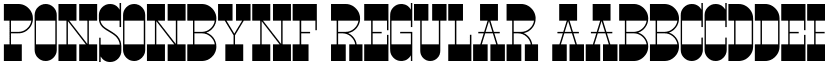 PonsonbyNF font download
