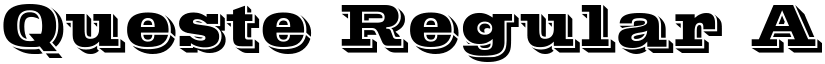 Queste Regular font